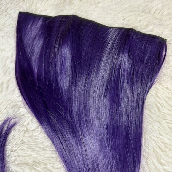 NWOT Royal Purple Premium Silky Straight 25" Comfort Comb-In Synthetic Extension - Picture 2 of 11